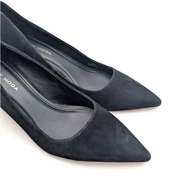 Pelle Moda Lailoni Pointed Toe Stiletto Heel Pump Women's Black Size US6.5M EU37 - Picture 9 of 12